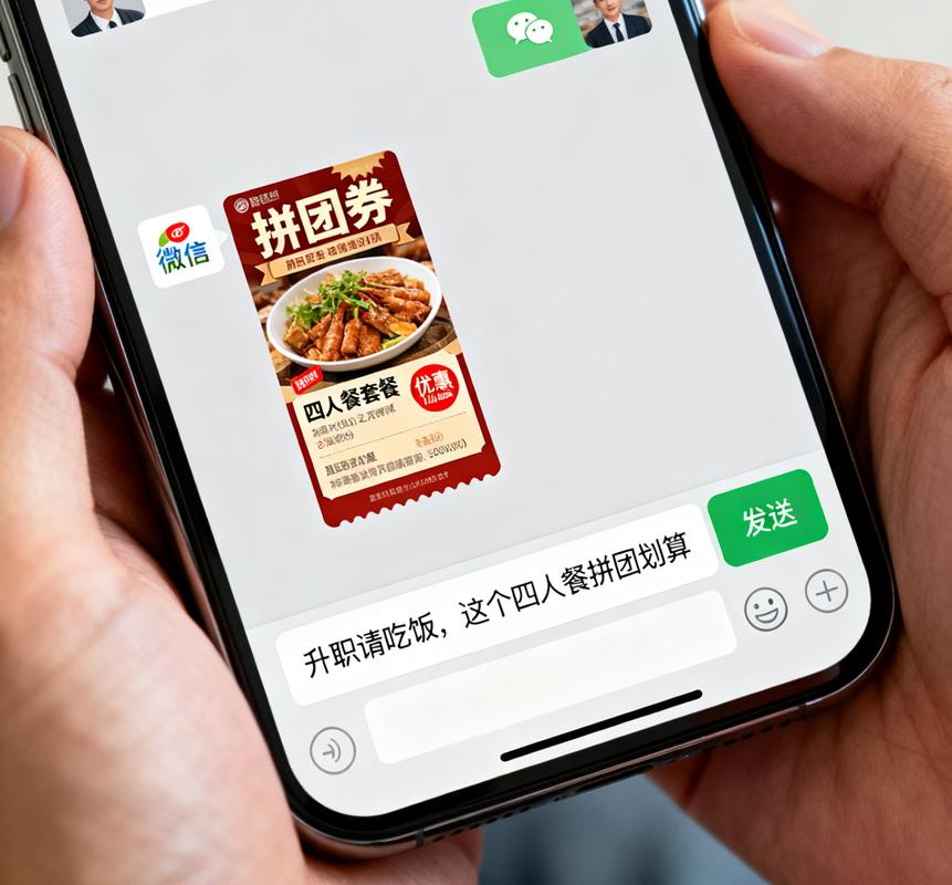 同事升职请客给我发拼团链接,我随20,半年后我升职,只邀请他拼团
